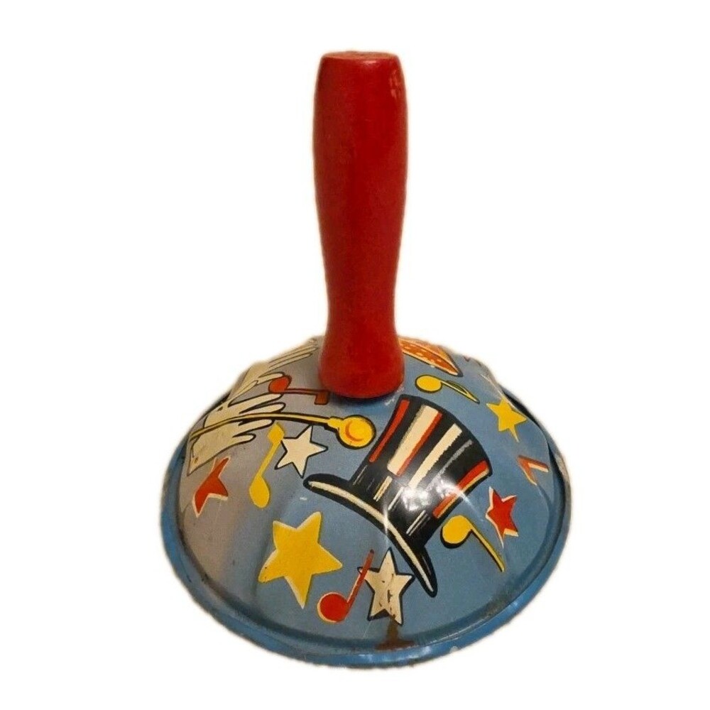 Vintage Tin Metal Party Noise Maker New Years Eve